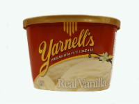 slide 1 of 1, Yarnell's Real Vanilla Ice Cream, 56 fl oz