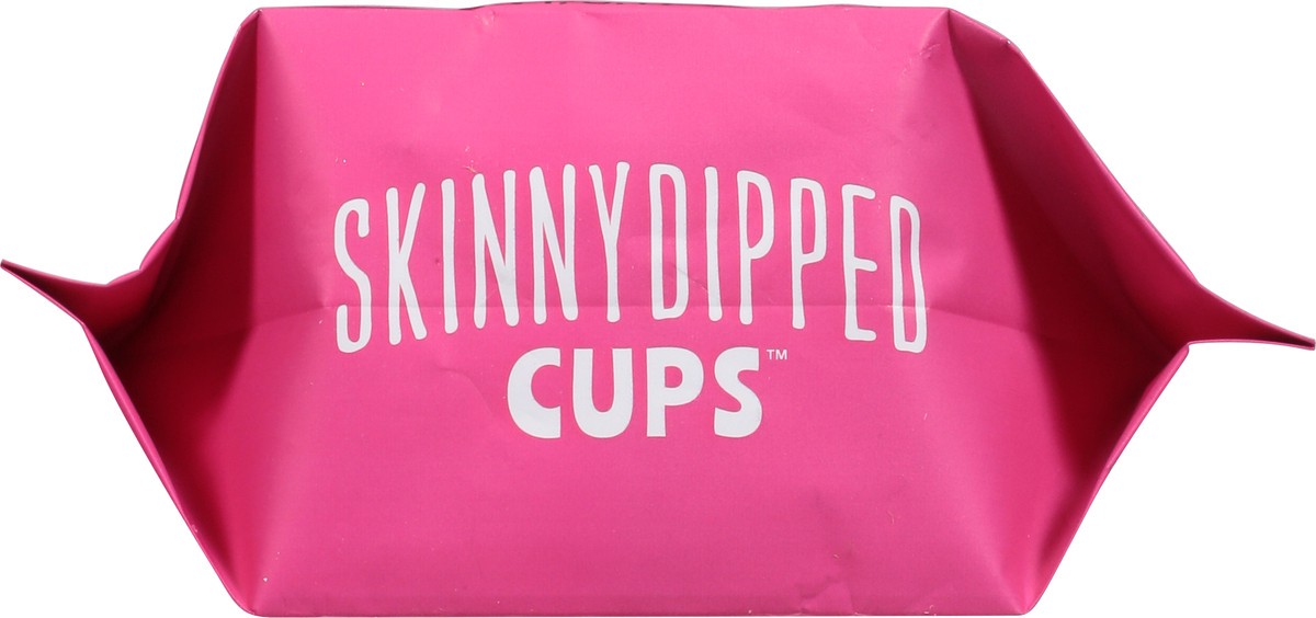 slide 3 of 9, SkinnyDipped Dark Chocolate Peanut Butter Cups, 1 ct