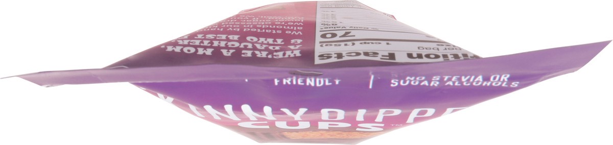 slide 5 of 9, SkinnyDipped Dark Chocolate Peanut Butter Cups, 1 ct