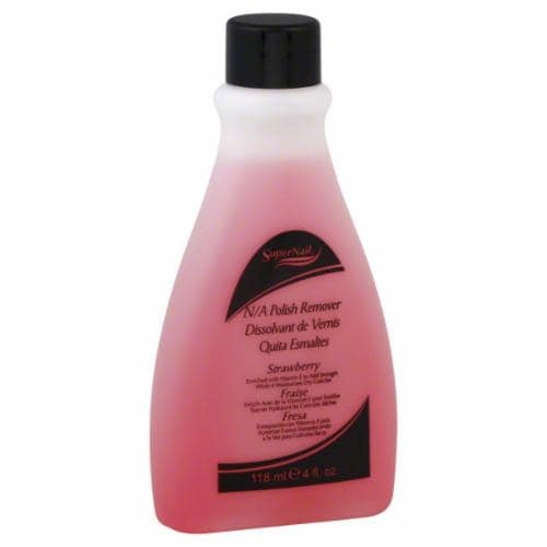 slide 1 of 1, Supernail Strawberry Scented Polish Remover, 1 ct