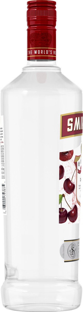 slide 4 of 4, Smirnoff Cherry Vodka, 1 l