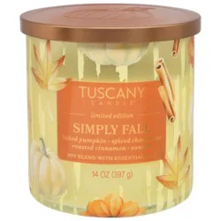 Tuscany Simply Fall Candle