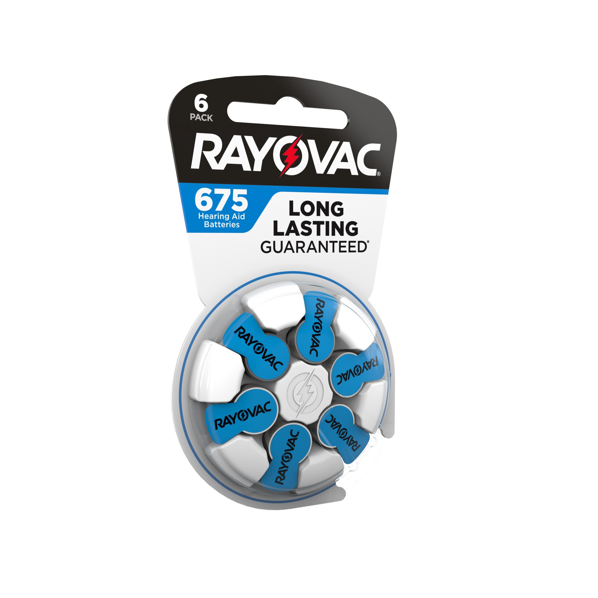 slide 3 of 3, Rayovac Size 675 Hearing Aid Batteries, 6 ct