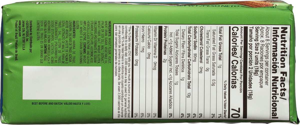 slide 4 of 9, Goya Wheat Bran Toast - 5 oz, 5 oz
