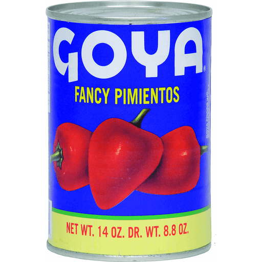 slide 1 of 1, Goya Fancy Pimientos, 14 oz