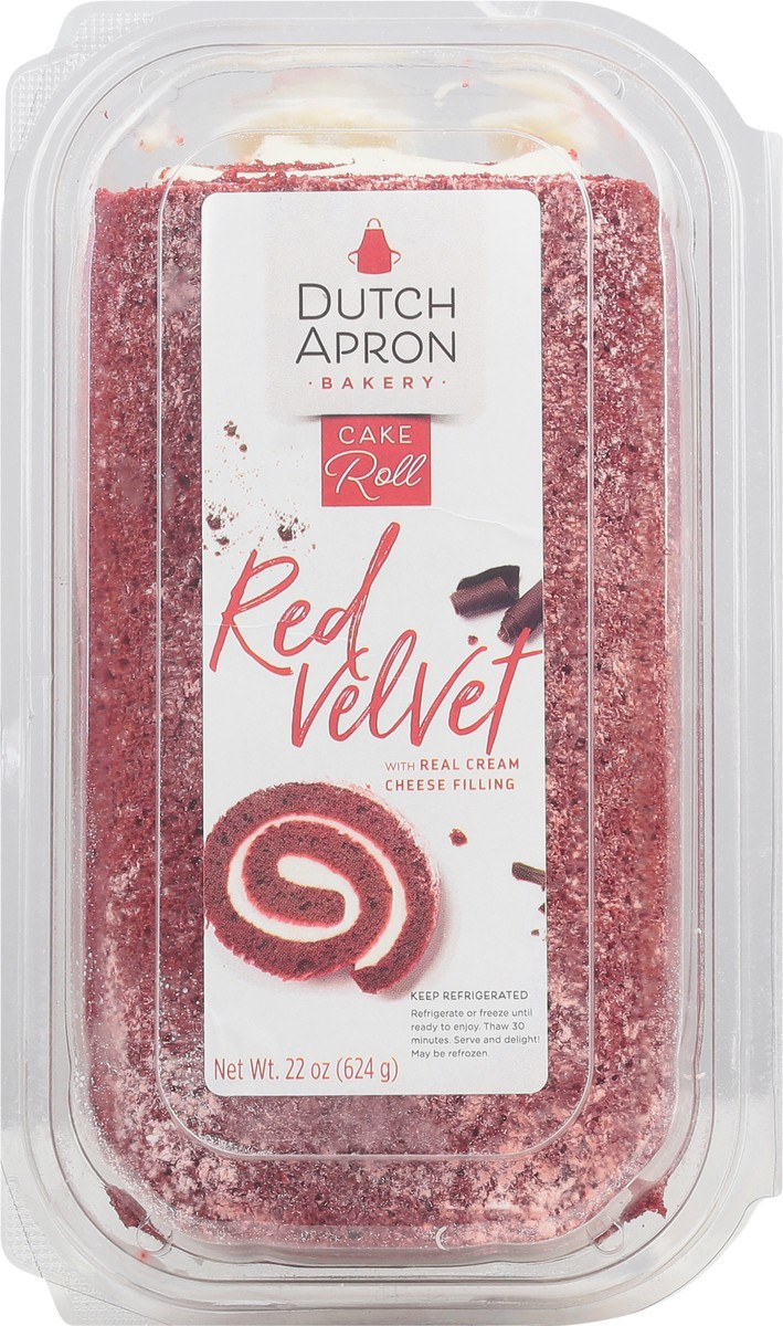 slide 6 of 9, Dutch Apron Bakery Red Velvet Cake Roll 22 oz, 22 oz