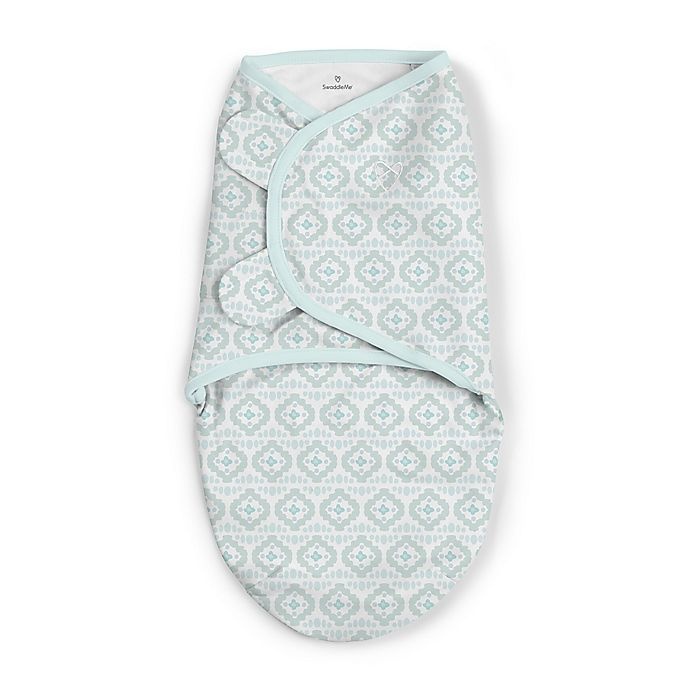 slide 3 of 5, SwaddleMe Small Newport Shores Original Swaddles - Aqua, 3 ct