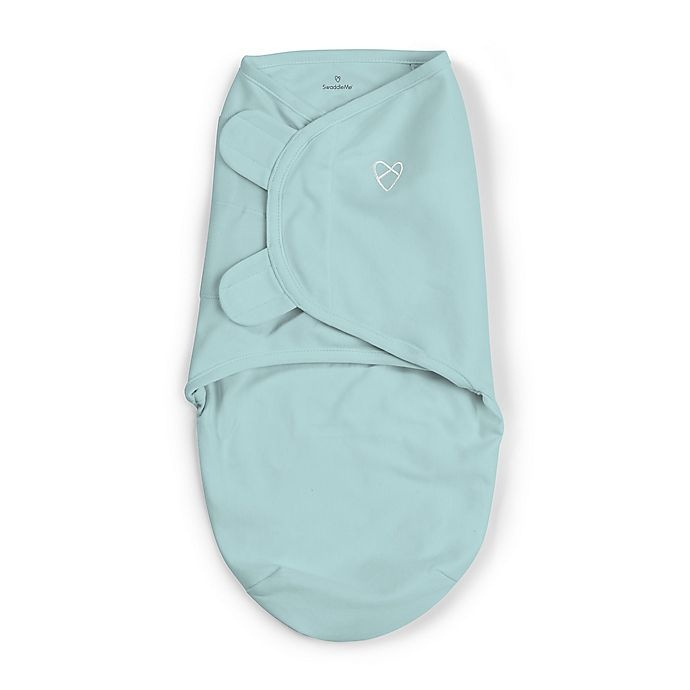 slide 4 of 5, SwaddleMe Small Newport Shores Original Swaddles - Aqua, 3 ct