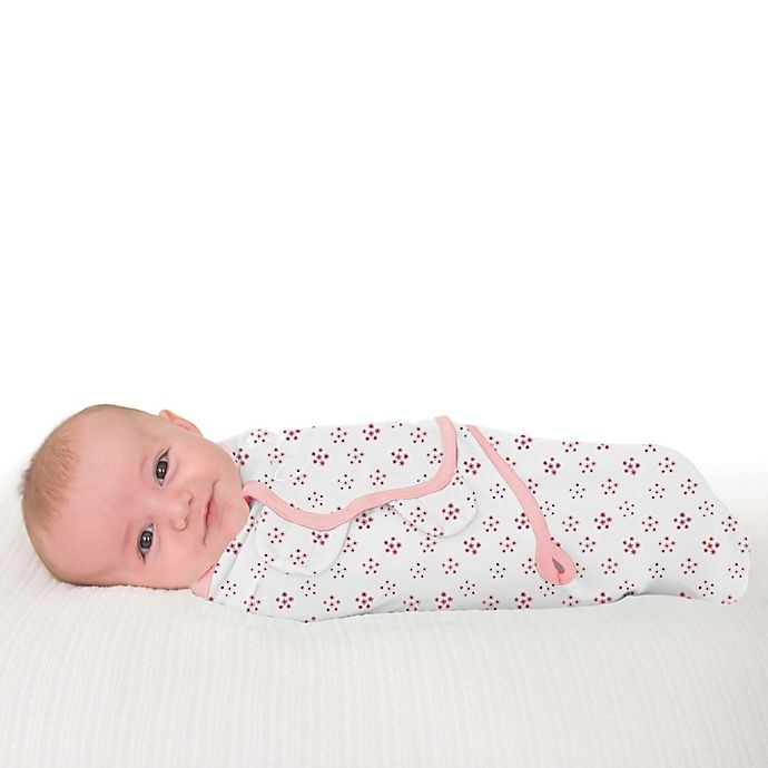 slide 3 of 5, SwaddleMe Original Small/Medium Floral Cotton Swaddles - Pink, 5 ct