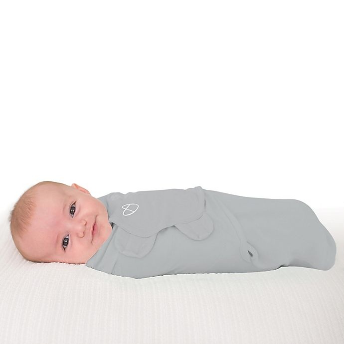 slide 4 of 5, SwaddleMe Original Swaddles - Grey, 5 ct