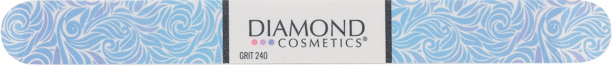 slide 3 of 9, Diamond Cosmetics Fun Nail File Checked, 1 ct