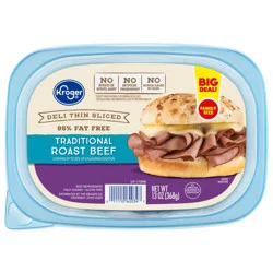 Kroger Deli Thin Siced Traditional Roast Beef