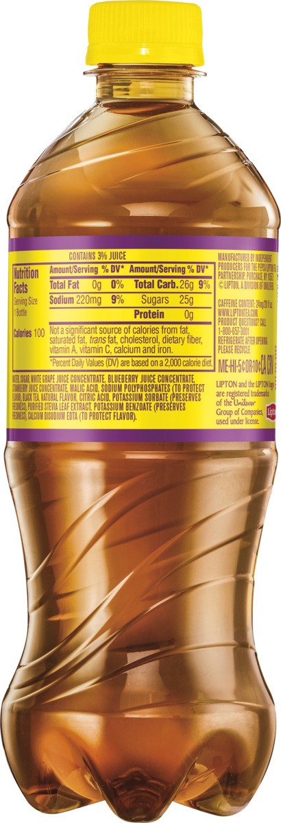 slide 2 of 4, Lipton Iced Tea, 20 oz