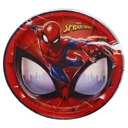 Unique 8-5/8 Inch Marvel Spider-Man Plates 8 ea