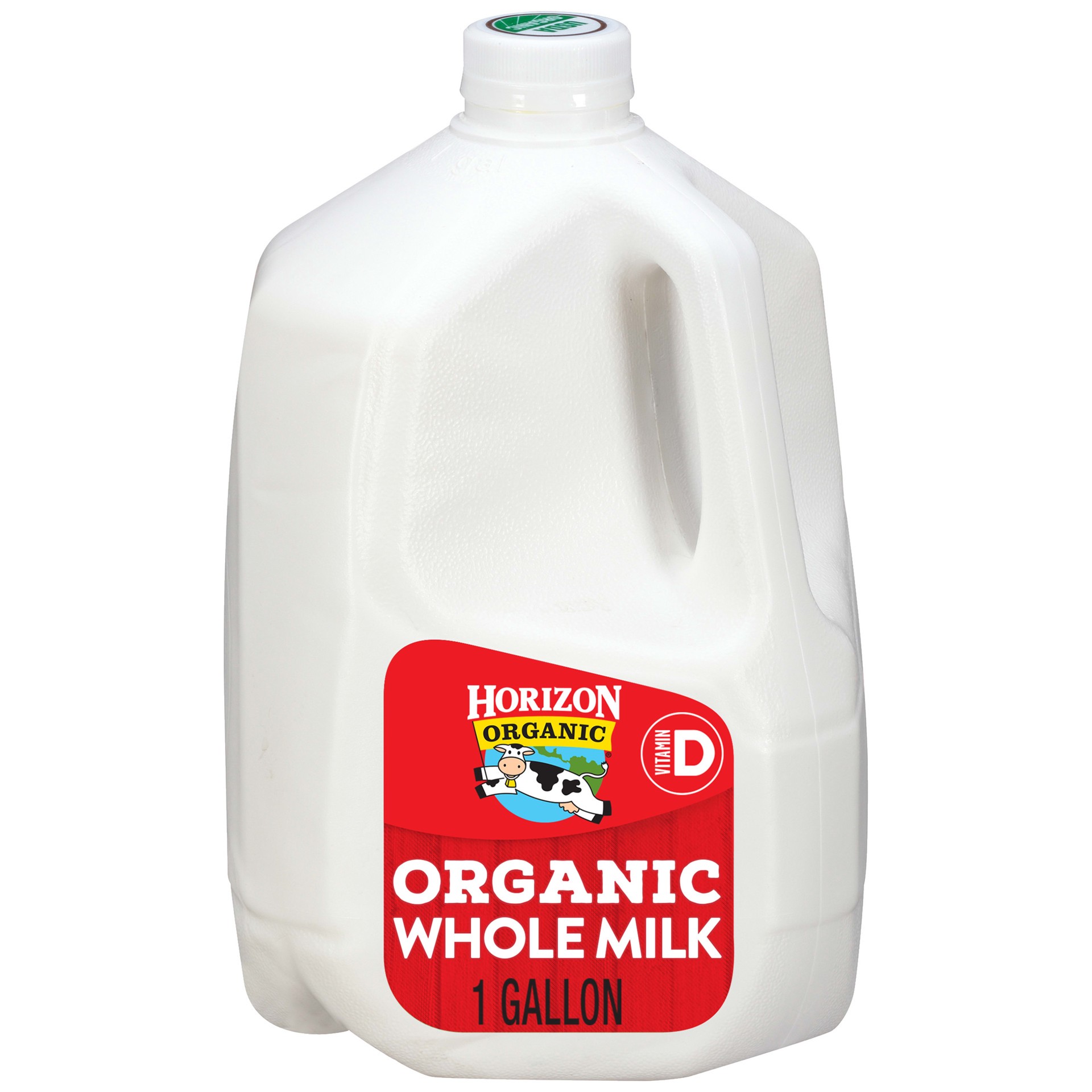 slide 1 of 5, Horizon Organic High Vitamin D Whole Milk, High Vitamin D Milk, 128 FL OZ Gallon Bottle, 128 fl oz