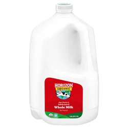 Horizon Organic High Vitamin D Whole Milk, High Vitamin D Milk, 128 FL OZ Gallon Bottle