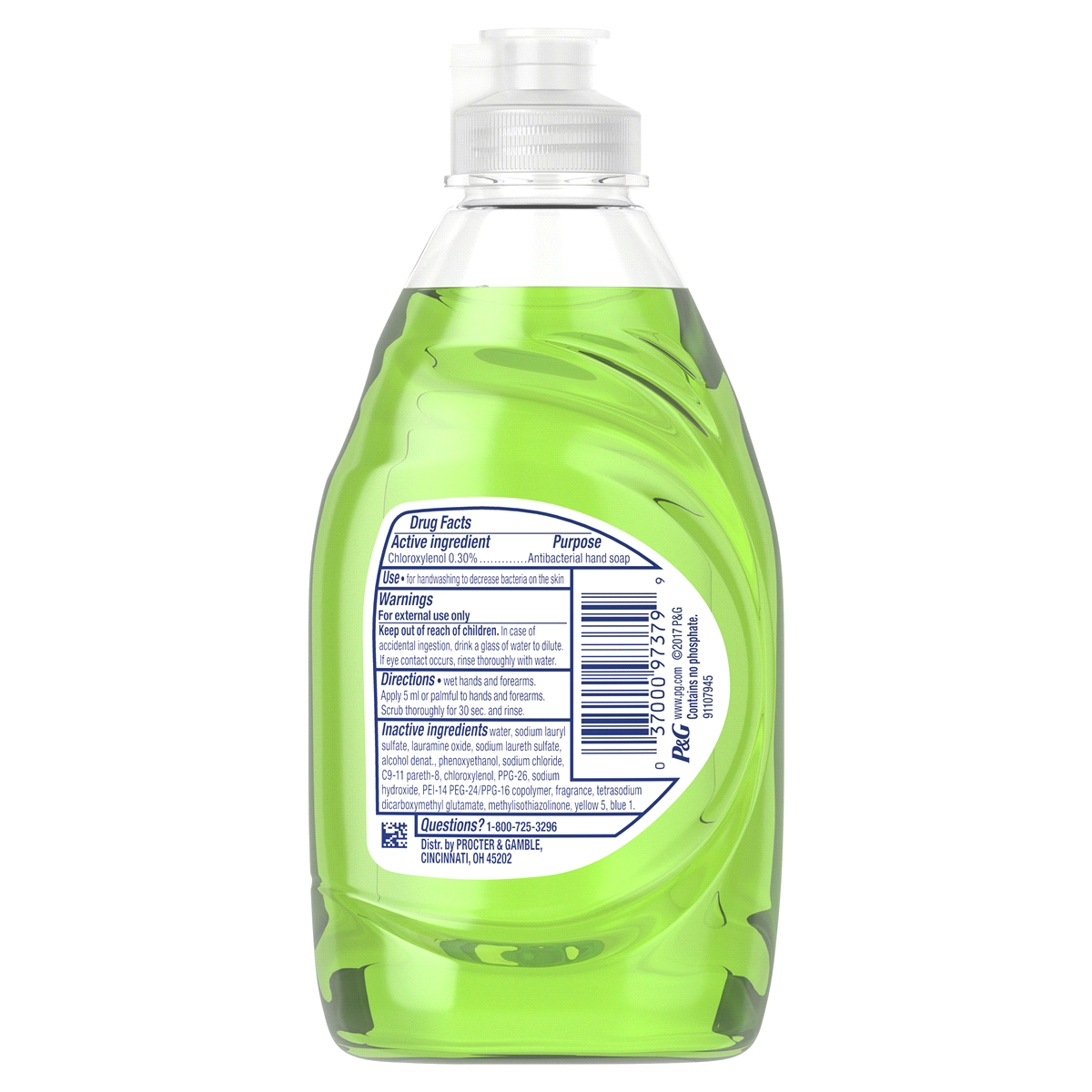 slide 2 of 2, Dawn Ultra Antibacterial Dishwashing Liquid, Apple Blossom, 8 fl oz