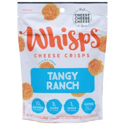 Whisps Tangy Ranch Cheese Crisps 2.12 oz