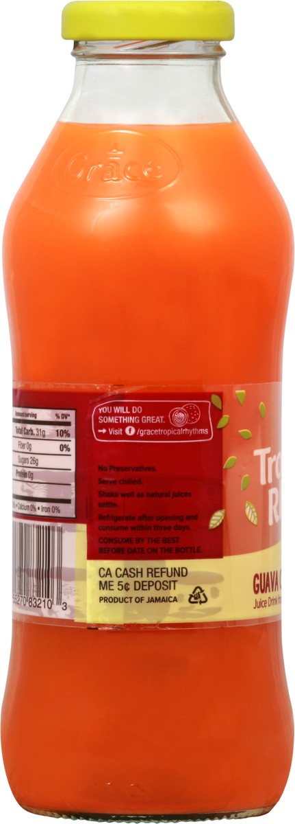 slide 4 of 9, Grace Tropical Rhythms Juice Drink, Guava Carrot - 16 fl oz, 16 fl oz