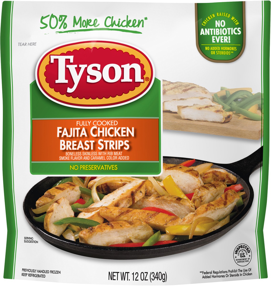 slide 2 of 7, Tyson Chicken, 12 oz