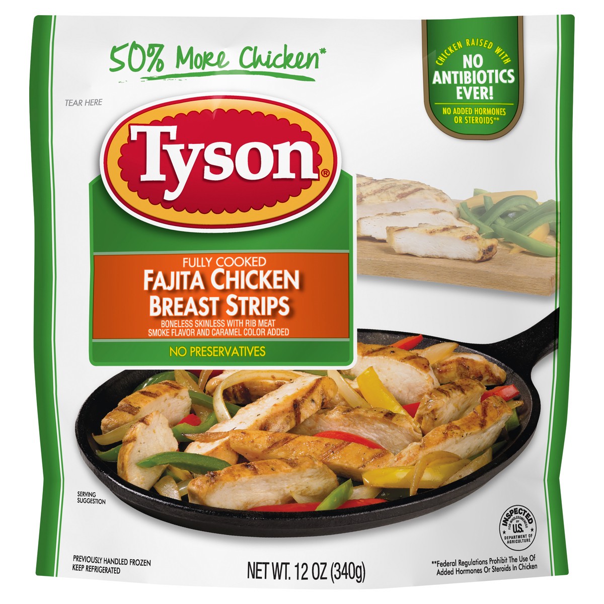 slide 5 of 7, Tyson Chicken, 12 oz