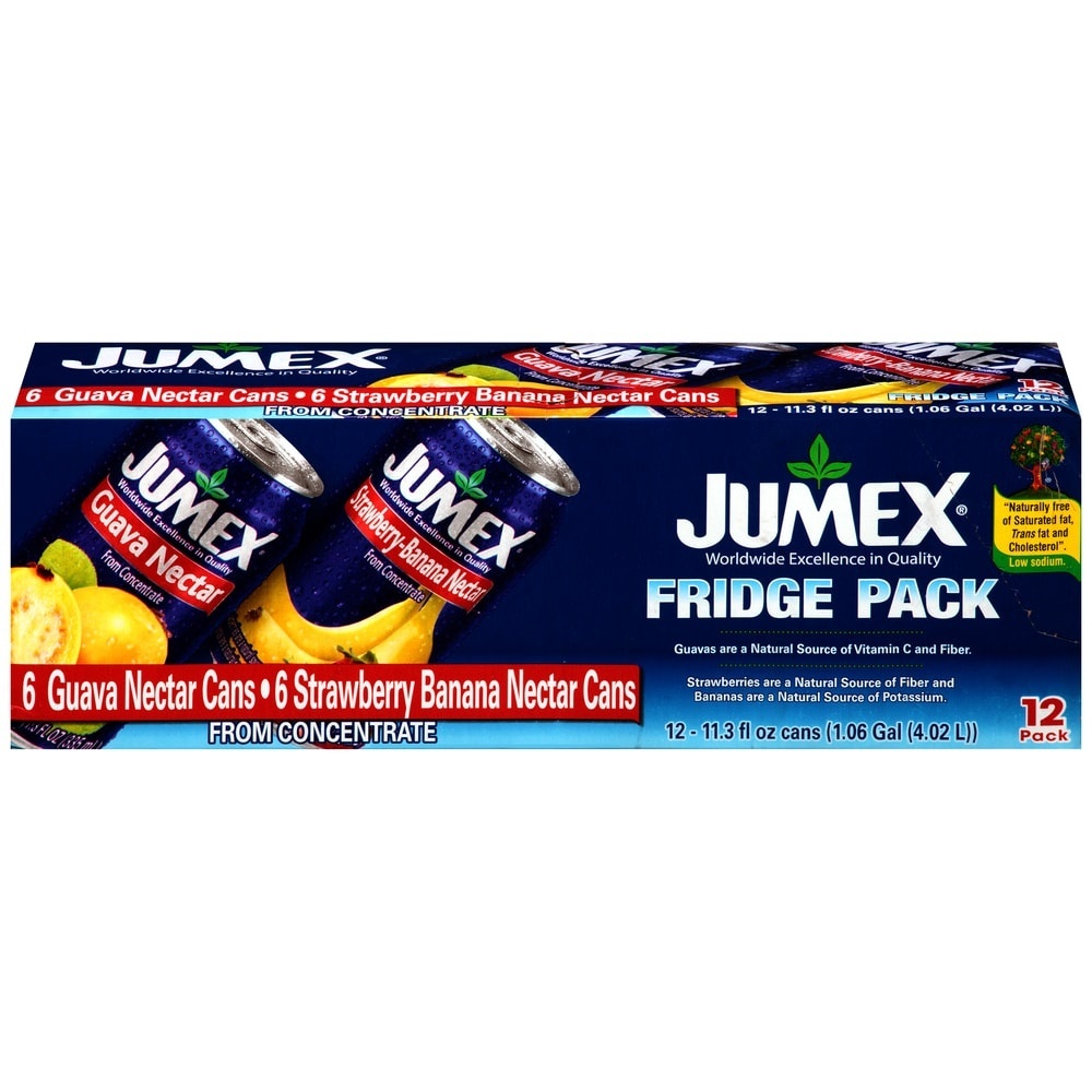 slide 1 of 7, Jumex Strbry/Banana Nectar - 11.3 oz, 11.3 oz