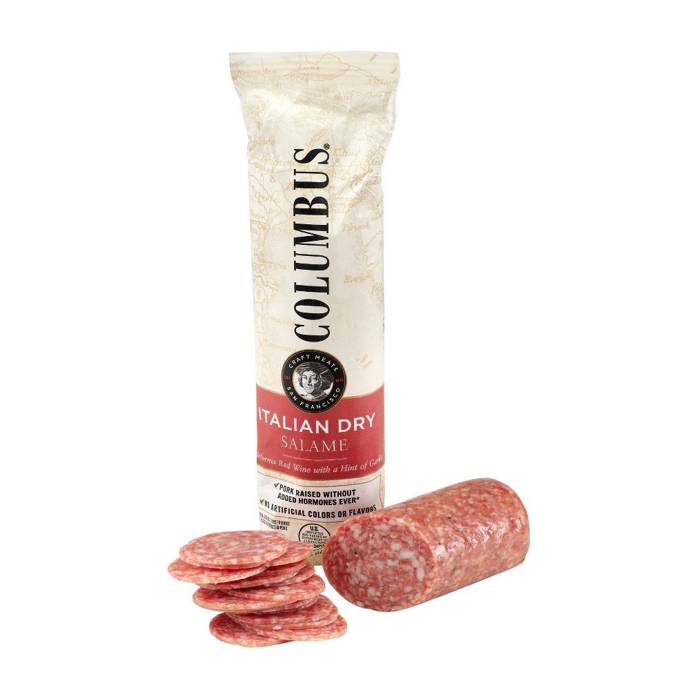 slide 4 of 7, COLUMBUS Italian Dry Salame Stick, 8 oz