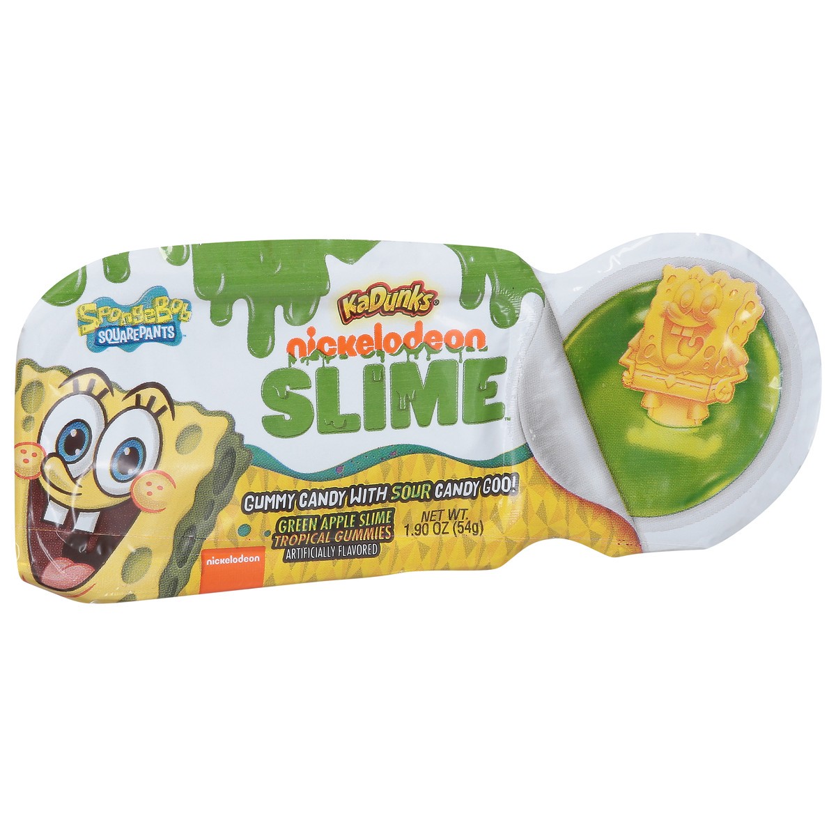 slide 2 of 14, KaDunks Nickelodeon Slime Gummy Candy with Sour Candy Goo! 1.90 oz, 1.9 oz