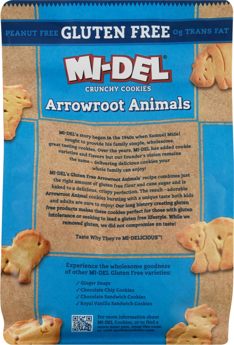 slide 5 of 9, MI-Del Midel Gluten Free Animal Cookies, 8 oz