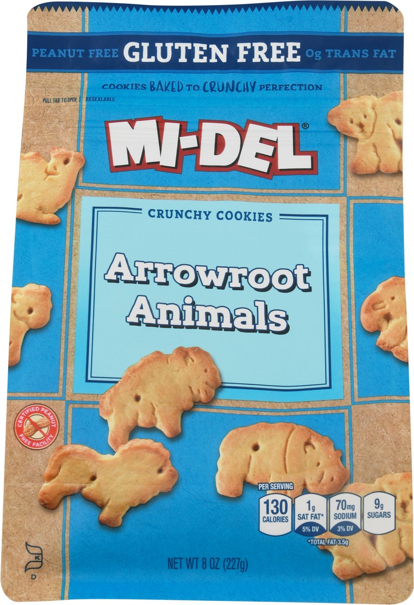 slide 6 of 9, MI-Del Midel Gluten Free Animal Cookies, 8 oz