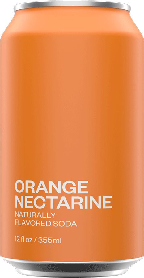 slide 1 of 1, United Sodas Of America Orange Nectarine - 12 oz, 12 oz