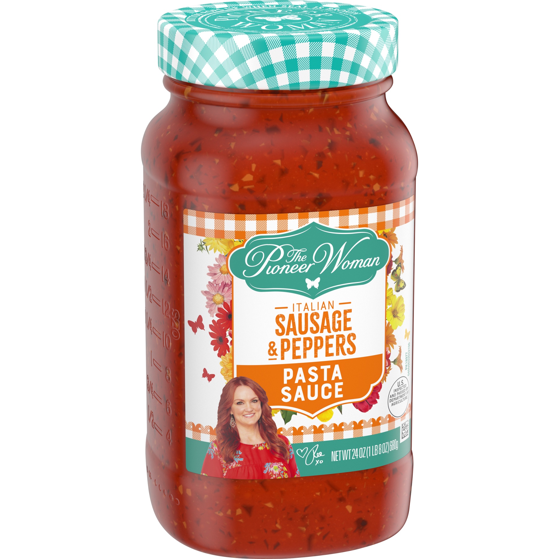 slide 2 of 6, The Pioneer Woman Italian Sausage Peppers Cookin Pasta Sauce, 24 oz