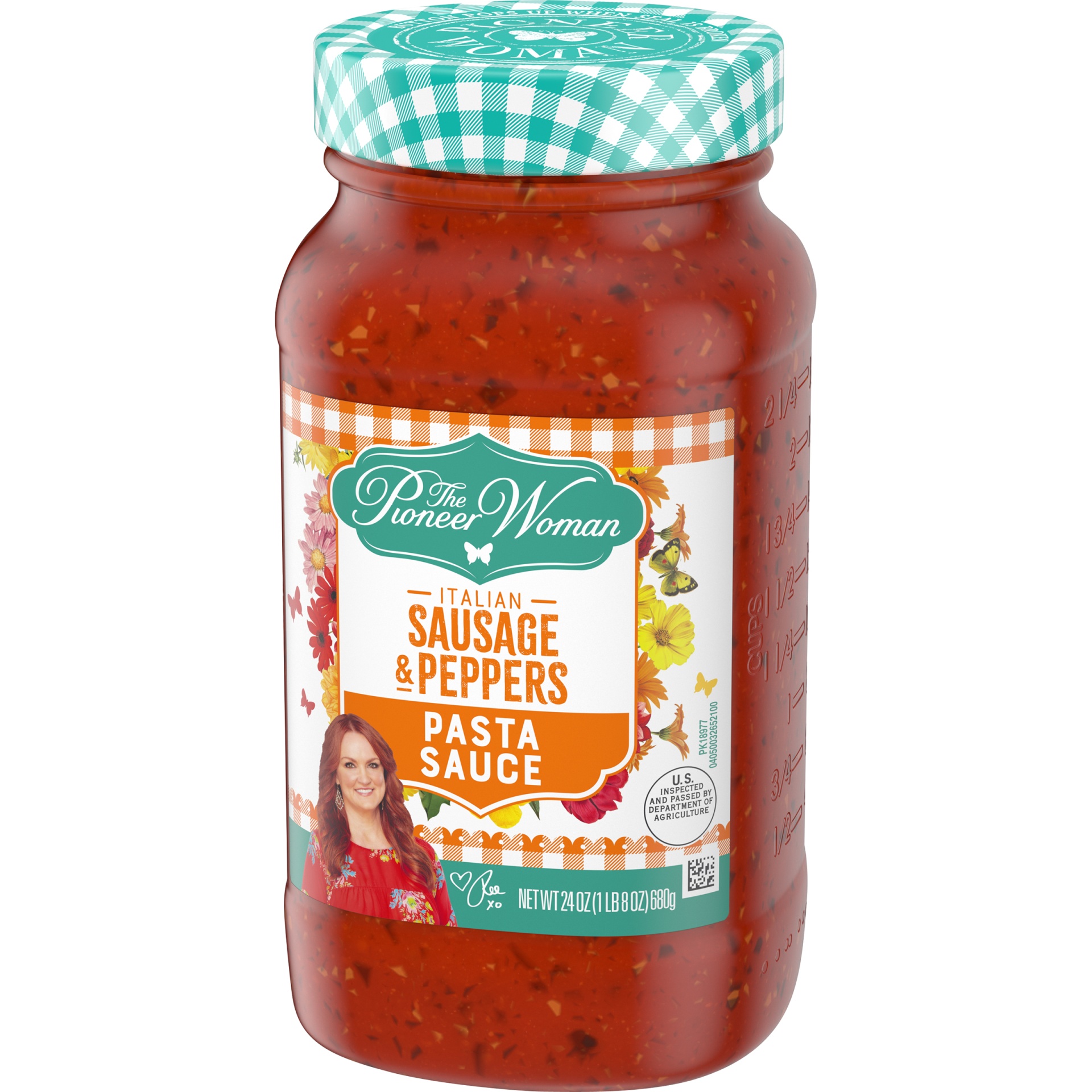 slide 3 of 6, The Pioneer Woman Italian Sausage Peppers Cookin Pasta Sauce, 24 oz