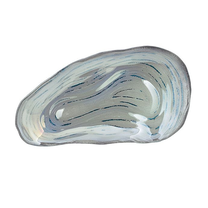 slide 5 of 6, Grasslands Road Mussel Serving Plates - Blue/White, 2 ct