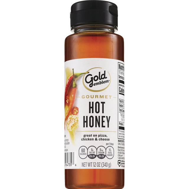slide 1 of 1, Gold Emblem Hot Honey, 12 oz