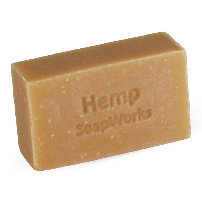 slide 1 of 1, The Soap Works Hemp Oil Bar Soap, 1 ct