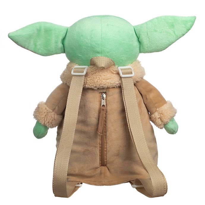 slide 5 of 5, Star Wars The Mandalorian The Child (AKA Baby Yoda) Plush Backpack - Green/Brown, 1 ct