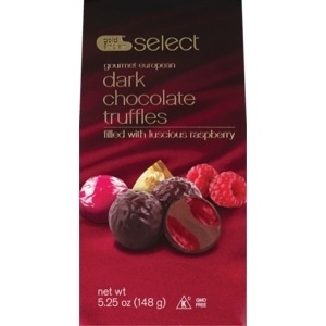 slide 1 of 1, CVS Gold Emblem Select Gourmet European Dark Chocolate Truffles, 5.25 oz