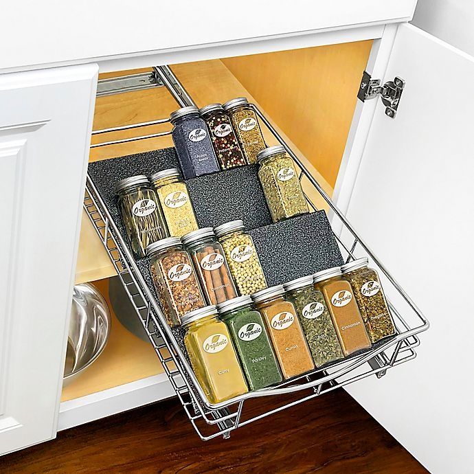 slide 5 of 10, Lynk Professional Medium Spice Rack Tray Drawer Insert, 1 ct