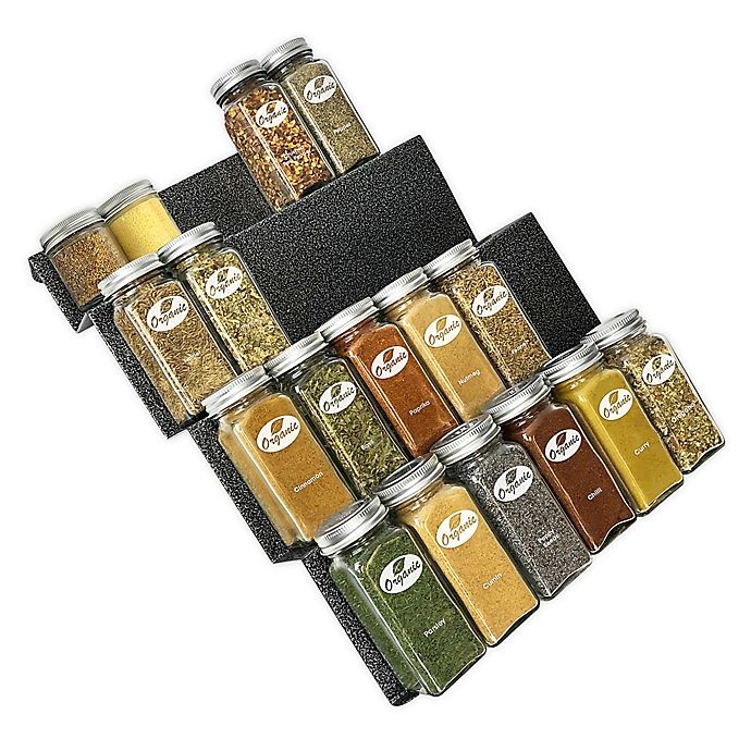 slide 1 of 10, Lynk Professional Medium Spice Rack Tray Drawer Insert, 1 ct