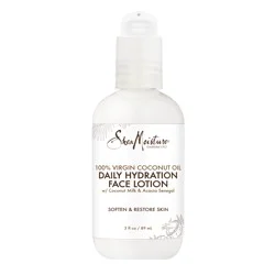 SheaMoisture Daily Hydration Face Lotion 100% Virgin Coconut Oil, 3 oz