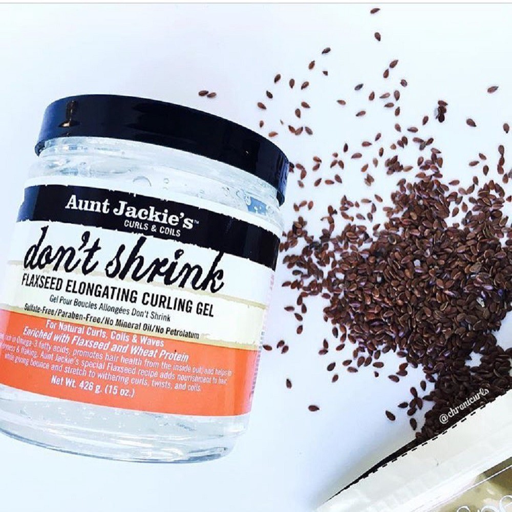 Aunt Jackie's Dont Shrink Flaxseed Elongating Curling Gel 15 oz Shipt