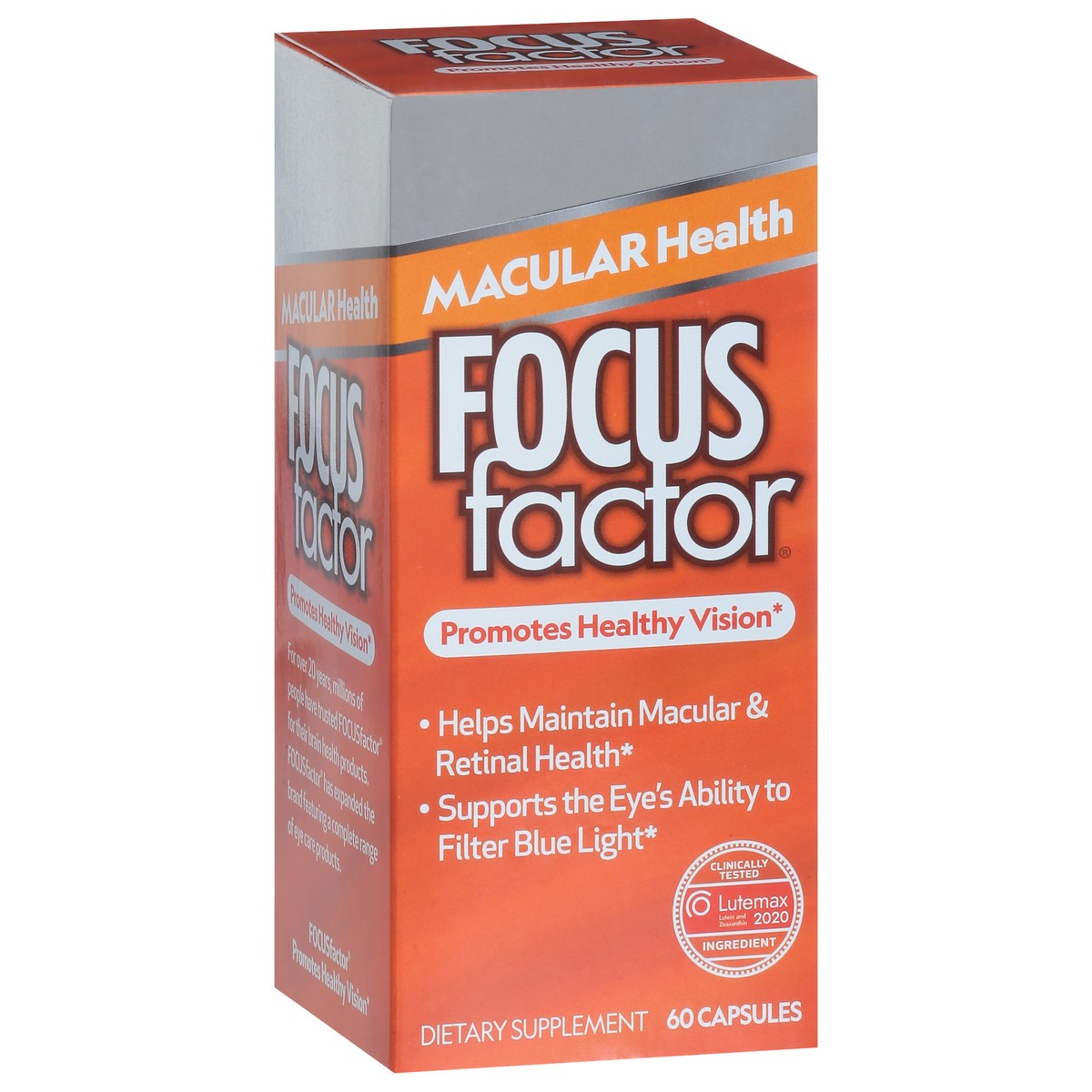 slide 5 of 9, Focus Factor Vision Macular Health Formula Capsules, 60 ct