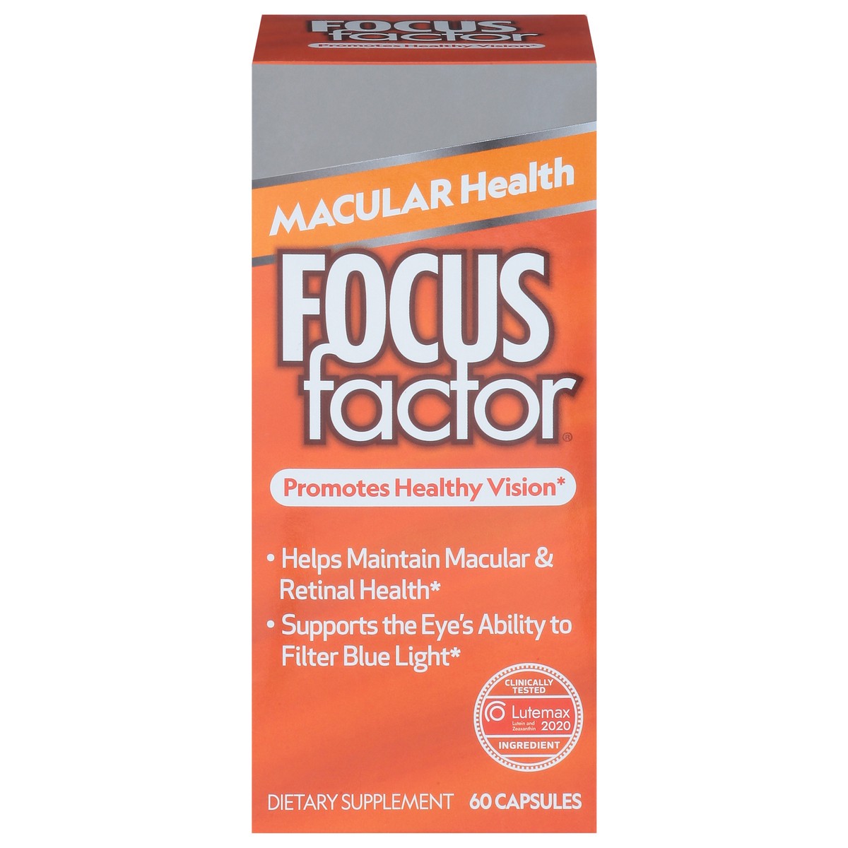 slide 1 of 9, Focus Factor Vision Macular Health Formula Capsules, 60 ct