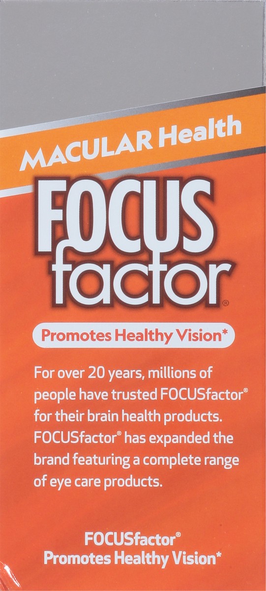 slide 3 of 9, Focus Factor Vision Macular Health Formula Capsules, 60 ct