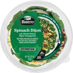 Giant Salad Bowl Spinach Dijon