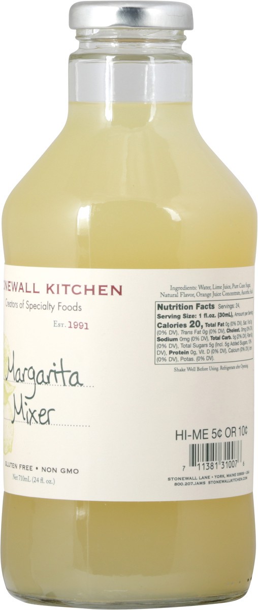 slide 11 of 11, Stonewall Kitchen Gluten Free Margarita Mixer - 710 ml, 710 ml