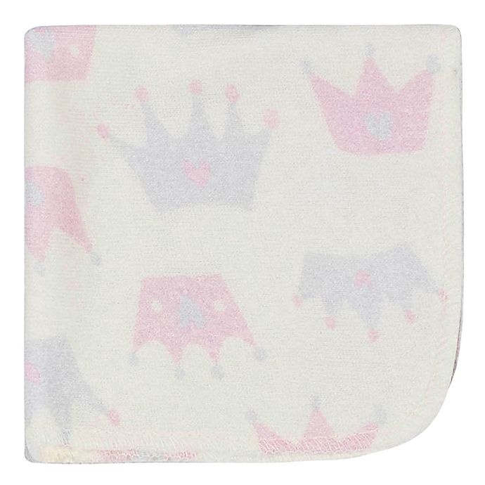 slide 4 of 6, Gerber Princess Woven Washcloths - Pink, 10 ct