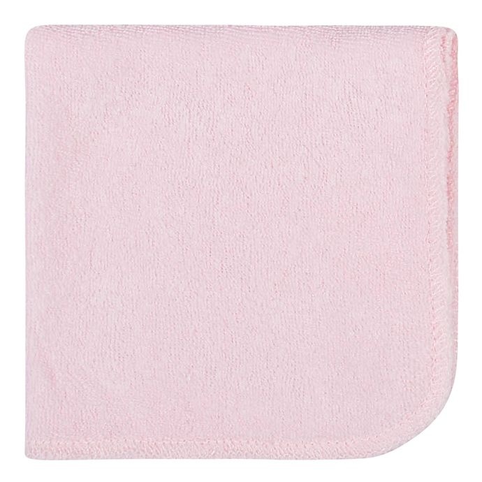 slide 6 of 6, Gerber Princess Woven Washcloths - Pink, 10 ct