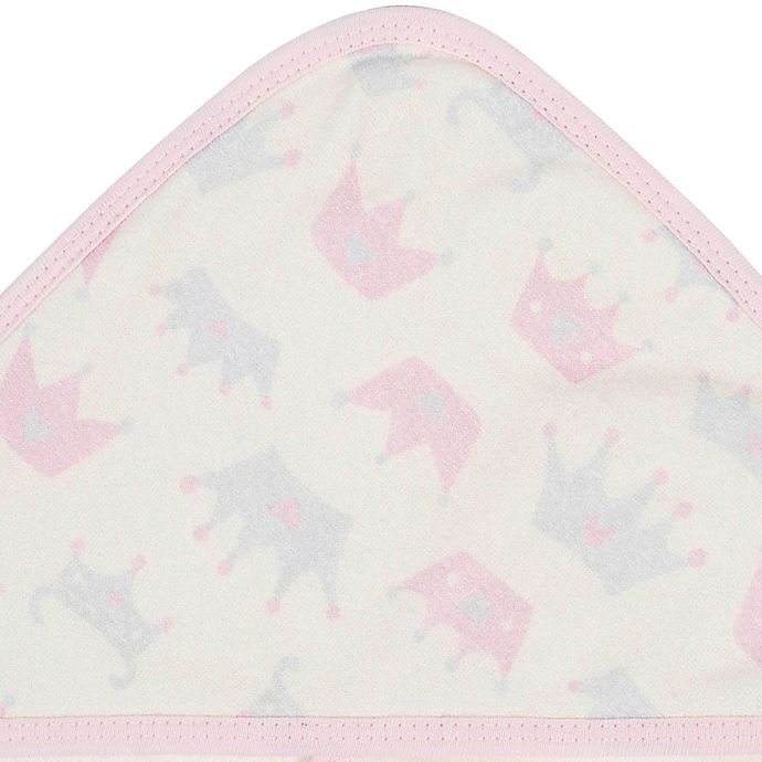 slide 5 of 5, Gerber Princess Hooded Towel Set - Pink, 2 ct